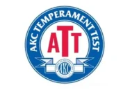 AKC Temperament Test logo with "ATT" in red letters and a blue circular border reading "AKC Temperament Test".